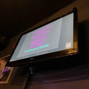 Karaoke Screen