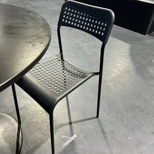 The plastic chair I'm perched on while writing this review