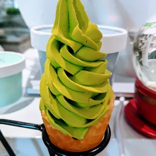 Matcha Soft Serve