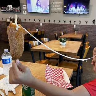 Sugar Corn Dog!