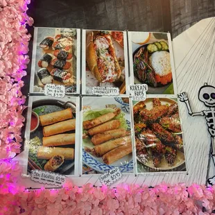 Just to show the masubi pic they display  compared to what was served to us