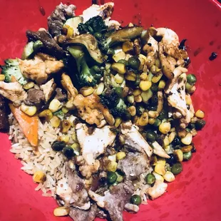 You pick what you want from all raw items and then just wait