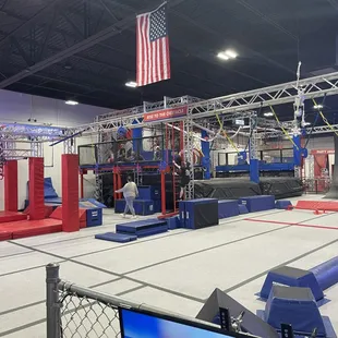 Huge padded drop zone!