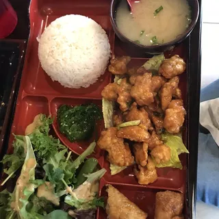 BT4. Orange Chicken Bento