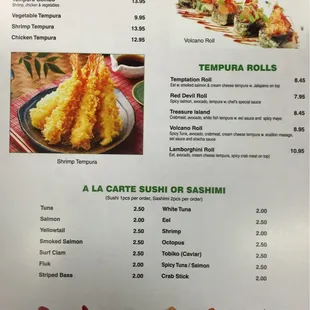 New Menu!