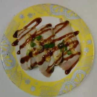 Garlic Hamachi Nigiri