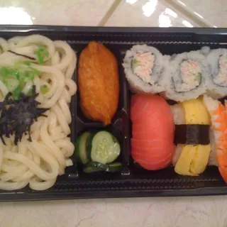 10 Piece Salmon Combo Bento
