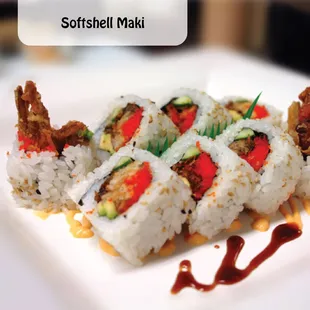 Our delightful Softshell Maki!