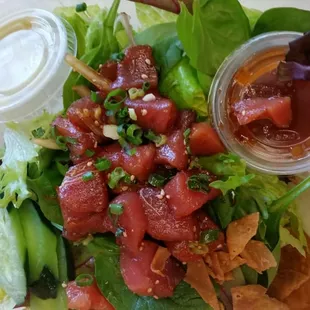 Ahi Poke Salad