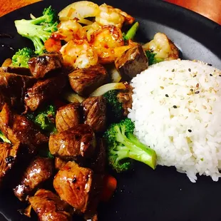a plate of food