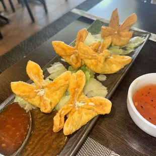 A9. Fried Crab Rangoon