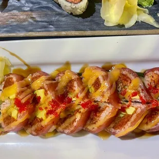 The Sweetheart roll was delicious