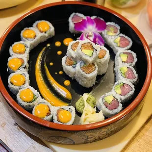 food, sushi, sashimi, sushi and sashimi