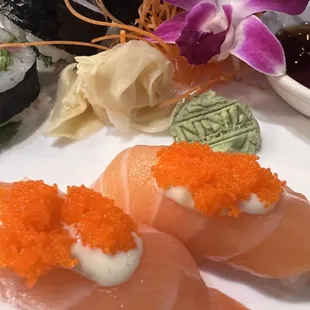 food, sushi, sushi and sashimi, sashimi