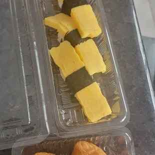 Inari, Tamago &amp; Salmon