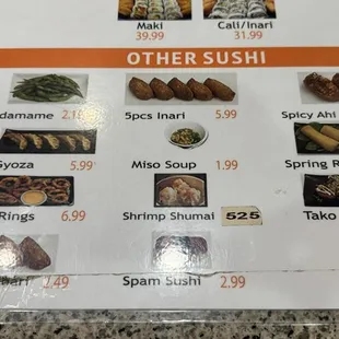 Menu pics as of 5.04.24