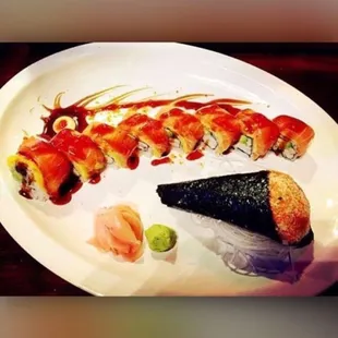 sushi, sashimi, sushi and sashimi, food