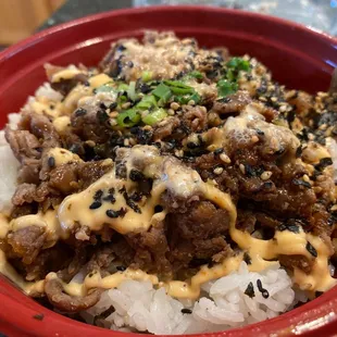 Kalbi donburi 10-16-21