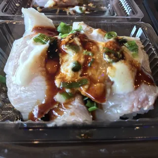 Garlic Hamachi Nigiri