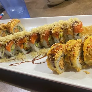 Fire cracker and Hell Yeah Roll