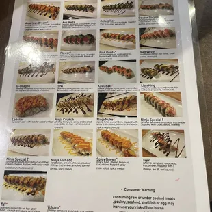 ramen and noodles, menu