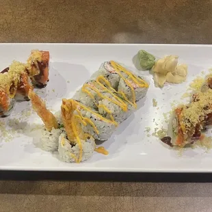 sashimi, sushi and sashimi, food, sushi