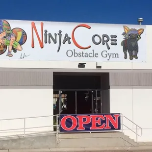 Front Doors are on the east side of the building