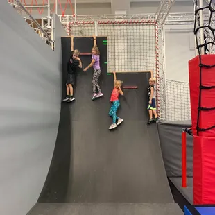 Hanging out with friends.