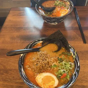 Spicy tan tan ramen