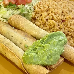 Flautas lunch special