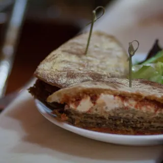 Crispy Eggplant Panini