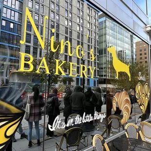 The line is already down the block at 9:00 AM!