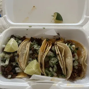 Soyrizo tacos