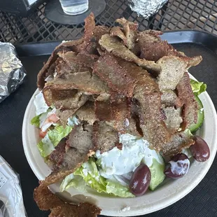 Gyro Greek Salad!!!