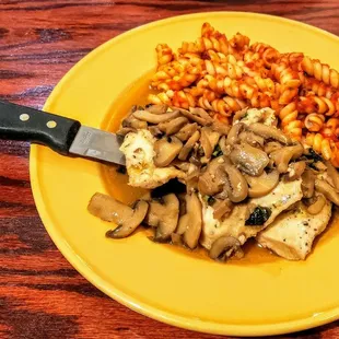 Chicken Marsala at Nino's