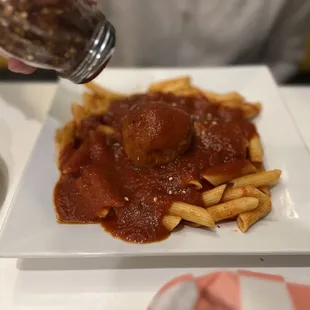 pasta, food
