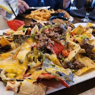nachos, food
