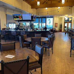 Part of the interior.