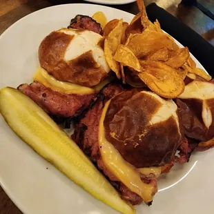 Pastrami sliders