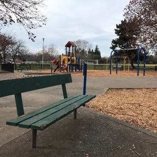 View from little kids play structure