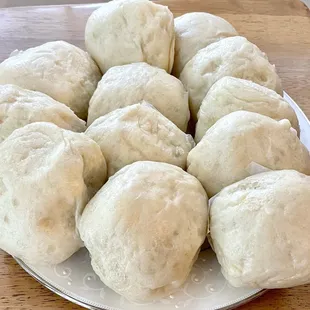 Twelve Pork Siopao for $8, doughs taste/texture and the pork seasoning/recipe, one of THE BEST in Jax 6/3