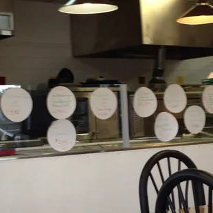 Open kitchen at Ninos