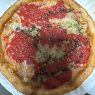 Baby Pie with Onion and Mozzarella