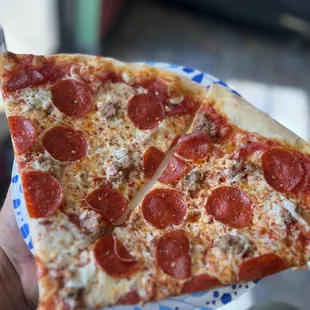 Fresh out of the oven, it's highly likely this is the best NY slice in the twin cities.