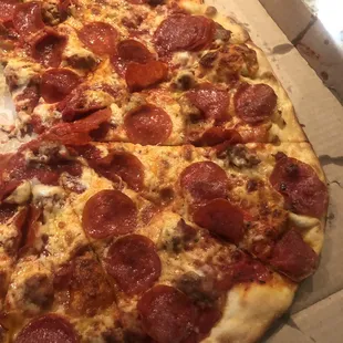 Sausage and Pepp.  Excellent.