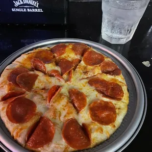 Pepperoni pizza