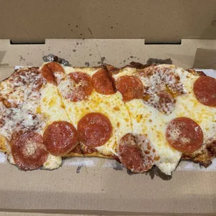 Pepperoni flatbread