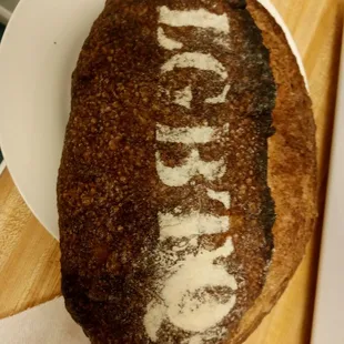 Pride bread from Ninth Street Bakery