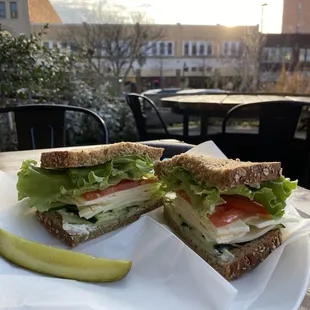 Veggie and Cheese Sandwich