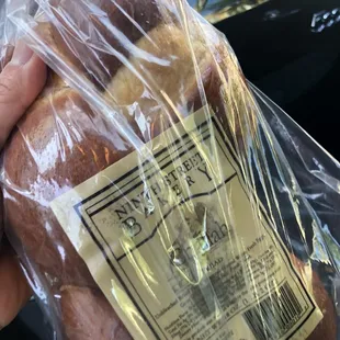 Day old Challah bread for $2.50!